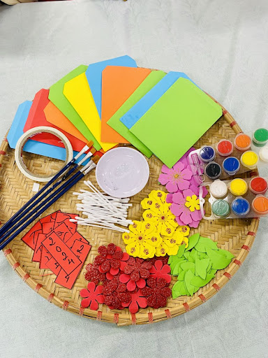 "Nguyên liệu" làm lì xì tại nhà